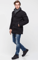Мужской зимний пуховик Clasna CW17MD048DN