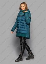 Женский зимний пуховик с капюшоном Clasna CW18D315DW — изображение 5