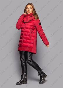 Женский зимний пуховик с капюшоном Clasna CW18D315DW — изображение 8