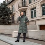 Женский зимний пуховик с двумя капюшонами 2298 - Зображення 11