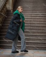 Женский зимний пуховик с капюшоном 260 - Зображення 4