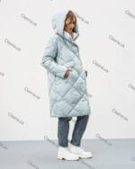 Женский зимний пуховик с капюшоном 23D930 - Зображення 3