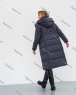 Женский зимний пуховик с капюшоном 2351 - Зображення 4
