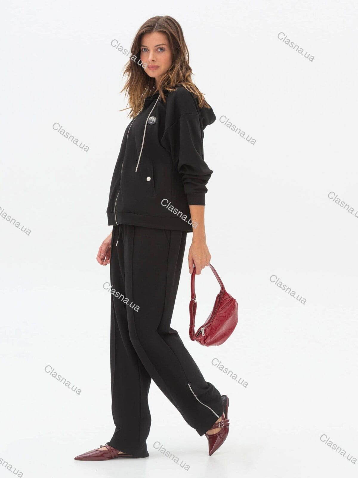Женский спортивный костюм 37152 big size - Зображення 2