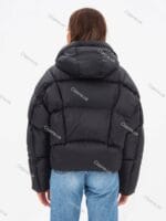 Женский короткий пуховик с капюшоном 763 - Зображення 3
