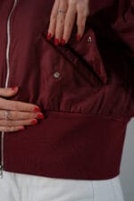 Женская весенняя куртка бомбер 26С906 - Зображення 6