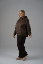 Женская весенняя куртка 8093 big size (большие размеры) - Зображення 4