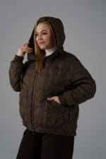 Женская весенняя куртка 8093 big size (большие размеры) - Зображення 2