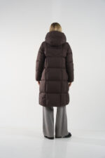 Женский зимний пуховик с капюшоном 981 - Зображення 4